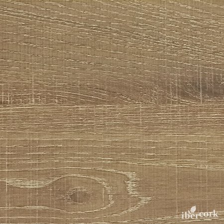 Пробковый плавающий паркет с цифровой HD печатью Робле хапонес